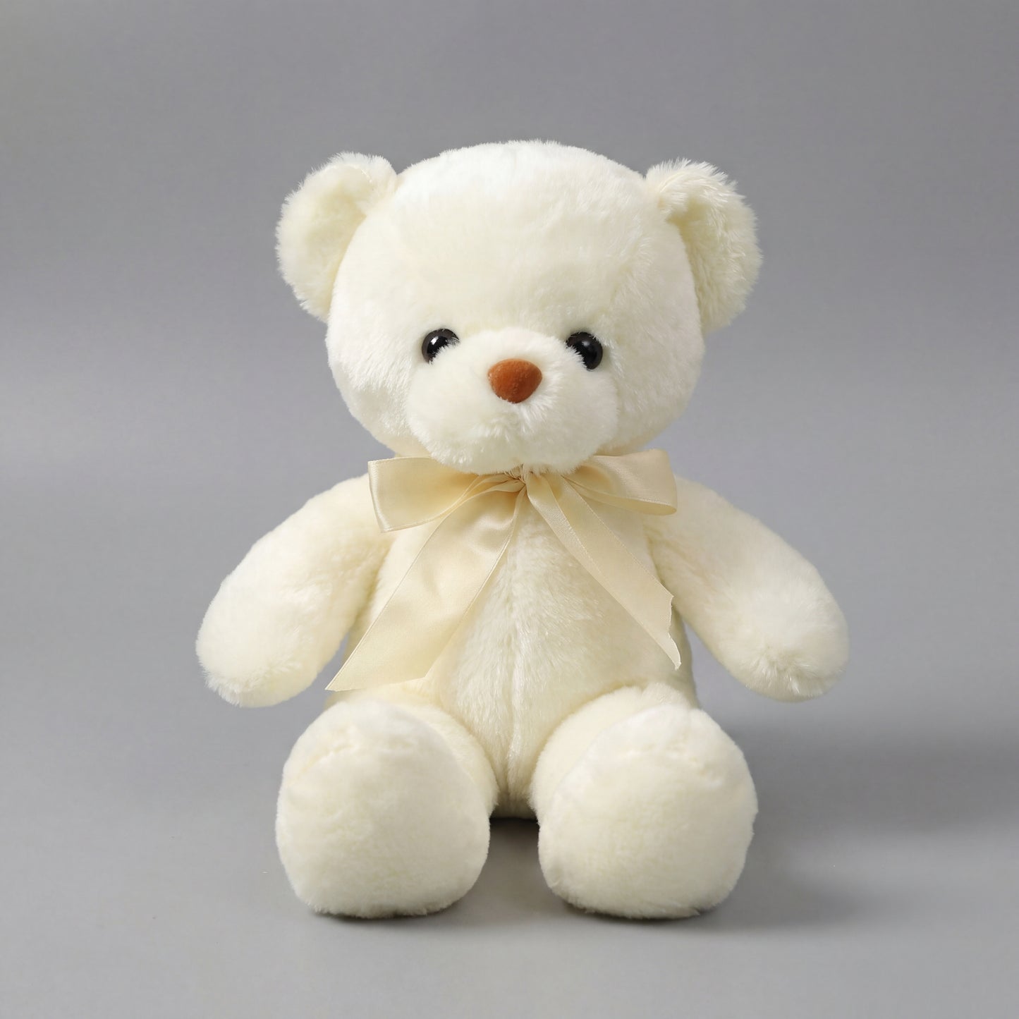 Soft Ribbon Teddy Bear
